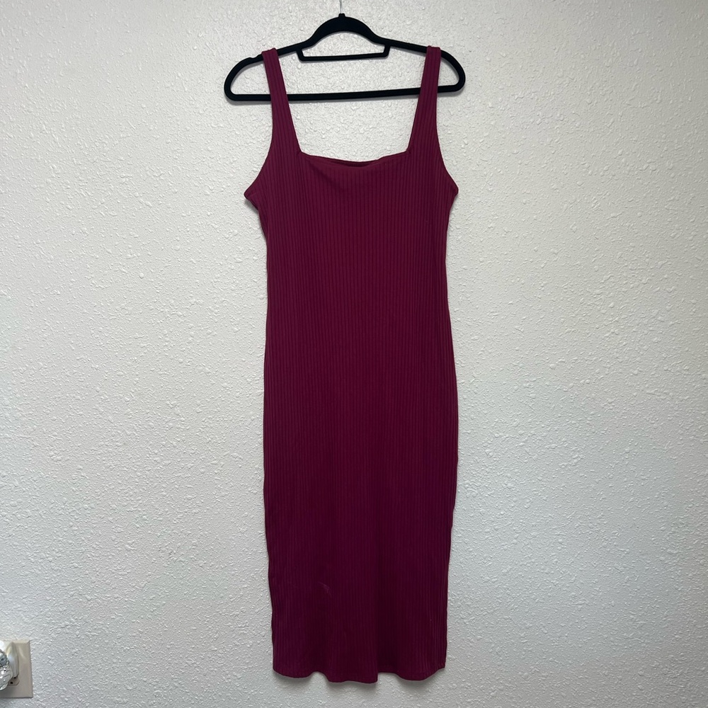 Wild Fable Berry Midi Dress